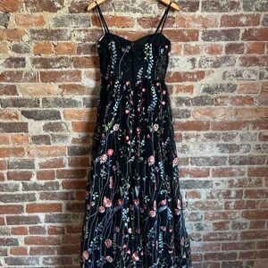 Floral + Black floral formal
